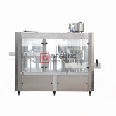 Helautomatisk isobarisk glasflaska ölfyllningsmaskin / buteljeringslinje till salu