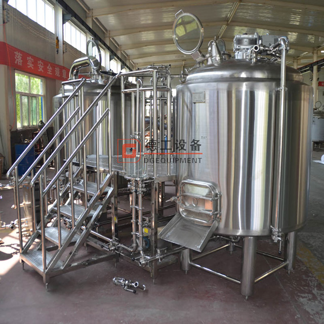 1000L automatisk ångvärme anpassat rostfritt stål ölbryggeri Brewhouse / Mash System