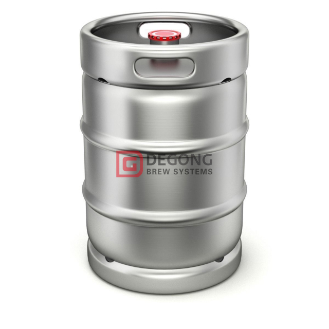 Europeisk standard rostfritt stål 20 30 50 liter ölfat / ölfat för bryggeri
