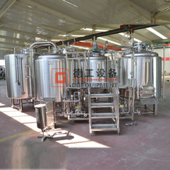 1000L automatisk ångvärme anpassat rostfritt stål ölbryggeri Brewhouse / Mash System