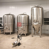 1000L isolerade och mantlade ölfermentator / enhetsank till salu