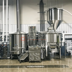 1000L nyckelfärdigt bryggeri Anpassat anpassat rostfritt stål ölbryggningsutrustning Brew Kettle Fermenter